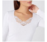 DAMART Camiseta acanalada Thermolactyl Grado 3. Color Blanco