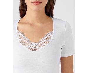 DAMART Camiseta acanalada Thermolactyl Grado 3. Color Blanco