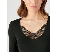 DAMART Camiseta acanalada Thermolactyl Grado 3. Color Negro