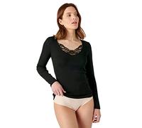 Camiseta acanalada Thermolactyl Grado 3 Mujer Talla S. Color Negro