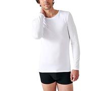 Damart Camiseta de Manga Larga Thermolactyl de Doble Cara Blanco L
