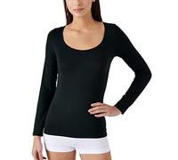 Damart Camiseta de Manga Larga Thermolactyl Invisible Ropa Interior, Negro, Medium para Mujer