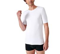 Damart Camiseta de Punto clásico Thermolactyl de Manga Corta térmica, Blanco, M para Hombre