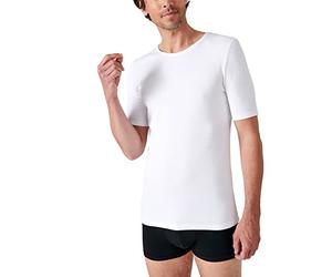 Damart Camiseta de Punto clásico Thermolactyl de Manga Corta Grado 3 Blanco XL