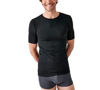 Damart Camiseta de Punto clásico Thermolactyl de Manga Corta térmica, Noir (Noir), XXL para Hombre