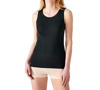 Damart Camiseta de Tirantes Acanalada Thermolactyl Negro XXL