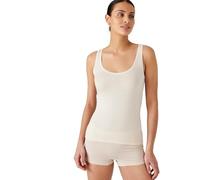 Damart Camiseta de Tirantes Thermolactyl Sensitive Invisible, Marrón Beige, XS para Mujer