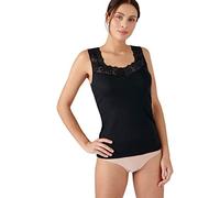 Damart Camiseta de Tirantes Thermolactyl, Suave y Sedosa Negro XL