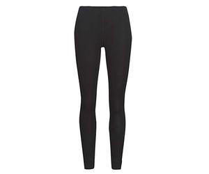 Damart - Legging Long Fine Côte Thermolactyl, para Mujer, Negro, L