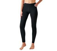 Damart - Leggings Largos, Fina Costa termolactyl, Negro, XXL
