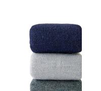 Damart Lot de 3 paires de chaussettes unies Thermolactyl. Calcetines Casual, Multicolore Dark Saphire, Normal para Hombre