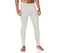 Damart Mallas Abiertas Thermolactyl, canalé Polar Calor Extremo 4 Gris Jaspeado XL