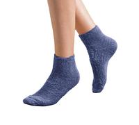 Damart Mi-Calcetines de Cama Reversibles Thermolactyl, Jean, Normal Mujer