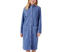 Damart Vestido de Manga Larga con Forro Polar termolactyl Dormitorio, Azul Lavanda, M para Mujer