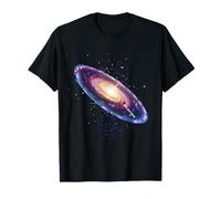 Damas Galaxy Science Geek Estás aquí Espacio Profundo Camiseta