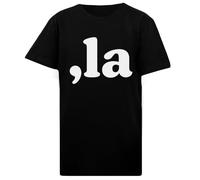 DAMBOTEE Coma La Kamala Harris Camiseta de Cuello Redondo de Algodón Negro para Niños Kids Black Cotton Crewneck T-Shirt