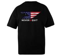 DAMBOTEE Seal Team Sonny Quinn Temporada Camiseta Oversized de Algodón Negro Unisex Unisex Black Cotton Oversized T-Shirt