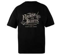 DAMBOTEE Sigue Tus Sueños, Steve Small, El Asombroso Mundo De Gumball Camiseta Oversized de Algodón Negro Unisex Unisex Black Cotton Oversized T-Shirt
