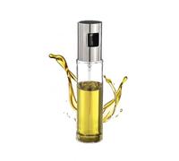 DAMDAM GO Aceitera de Spray 150ml Cristal, Aceitera Para Cocina Acero Inox, Para Ensalada, Barbacoa, Hornear en la Cocina (ACEITERA SPRAY - 150ml)
