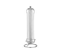 DAMDAM GO Soportes Cápsulas de Café 360 Grados Giratorio, Contener 36 Piezas Cápsulas, Elegante Metal - Nespr 36 Cápsulas