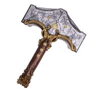 damdos Accesorios de Cosplay de Halloween para Hacha de la Guerra de Dios, Hacha de Espuma, Leviatán, Kratos, Armas, Regalos de cumpleaños, El Martillo, 5 7/8