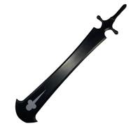 damdos Halloween Prop 40" Black-Asta Magic Destroyer Sword,The Black Thancred Waters Swords Clover Cosplay Weapon Birthdays Gifts, Magic Destroyer Sword, 40INCH