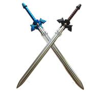 damdos Halloween Prop PU Foam for Zelda Cosplay Swords Sky Kirito Kirigaya Link Breath of The Wild Bow Arrow Crossbow Sword Birthday Gifts