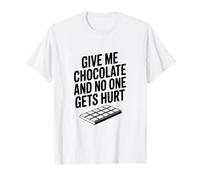 Dame Chocolate y Nadie Sale herido Camiseta