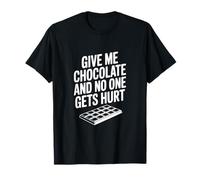 Dame Chocolate y Nadie Sale herido Camiseta