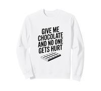 Dame Chocolate y Nadie Sale herido Sudadera