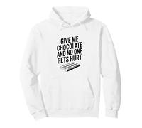 Dame Chocolate y Nadie Sale herido Sudadera con Capucha