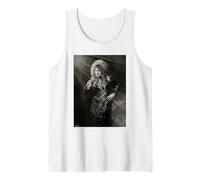 Dame Cleo Laine Cantante de Jazz por Dick Barnatt Camiseta sin Mangas