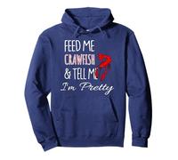Dame de comer cangrejos y dime que soy bastante gracioso y lindo Sudadera con Capucha