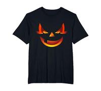 Dame Herr Chica Amable Halloween Gruppe Look Oberteil süß Katze Camiseta, Hombre Tallas Grandes, Negro, 5X Alto