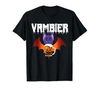 Dame Herr Grupo Mira Frasco Fledermaus Spruch Vambier Camiseta