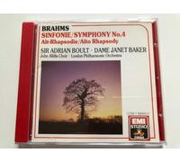 Dame Janet Baker - Brahms Symphony No.4 + Alto Rhapsody ; Janet Baker, John Alldis Choir, LPO/ Boult (EMI) [IMPORT]