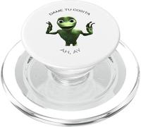 Dame Tu Cosita Dancing Green Alien PopSockets PopGrip para MagSafe