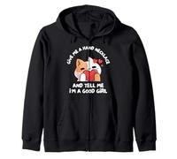 Dame Un Collar Y Dime Que Soy Una Buena Chica. Sudadera con Capucha