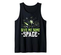 Dame un Poco de astrónomo Espacial Galaxy Astronauta del Espacio Exterior Camiseta sin Mangas