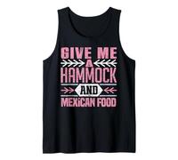 Dame Una Hamaca Y Comida Mexicana Camiseta sin Mangas
