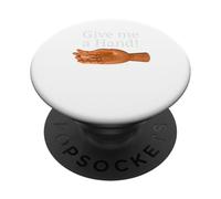 ¡Dame una Mano! Artista de Madera PopSockets PopGrip Adhesivo