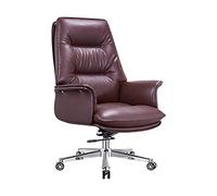 DameCo Silla de oficina para oficina en casa, silla giratoria, silla de jefe, silla de oficina de cuero, silla de computadora, silla ejecutiva reclinable, silla jefe, silla de oficina para el hogar,