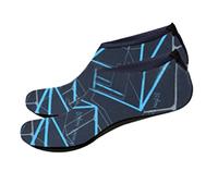 Damen Herren BarfußSchuhe Schnell Trocknend Badeschuhe Fashion Leichtgewicht Strandschuhe Dauerhaft Bequeme Fitnessschuhe Alltags Ultra-Bequemer Yogaschuhe Flexibel Und Biegsam, Marineblau, Large