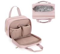 Damero Bolsa para Extractor de Leche Compatible con Extractores de Leche Elvie, Willow y Momcozy, Bolsa de Transporte para Extractor para Madres Trabajadoras, Rosa