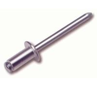 Damesa 09101232 - Pack de 500 remaches tubulares (4.8 x 10 mm)