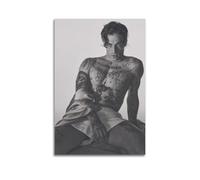 Damiano David - Álbum de fotos para pared, lienzo estético de música y decoración de películas, sala de estar, dormitorio, 30 x 45 cm, estilo sin marco