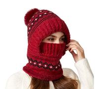 Damien Gorro para mujer | Gorro de punto suave y cálido con diseño ajustable - Gorro de punto para mujer - Gorro de punto cálido para mujer y niña, actividades al aire libre en frío deportes de