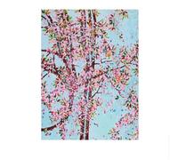 Damien Hirst Póster Abstracto Flor De Cerezo Lienzo Pintura Damien Hirst Arte De Pared Y Grabados Cuadro De Decoración De Sala De Salón Moderna 50x70cm Sin Marco
