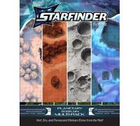 Damien Mammolit Starfinder Flip-Mat: Planetary Terrain M (Map) (Importación USA)