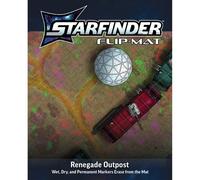 Damien Mammoliti Starfinder Flip-Mat: Renegade Outpost (Map) (Importación USA)